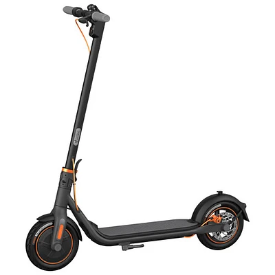 Remis à neuf (Très bon état) - Trottinette électrique Ninebot F40 de Segway (moteur de 350W, portée de 40 km et vitesse maximale de 30 km/h) - Gris