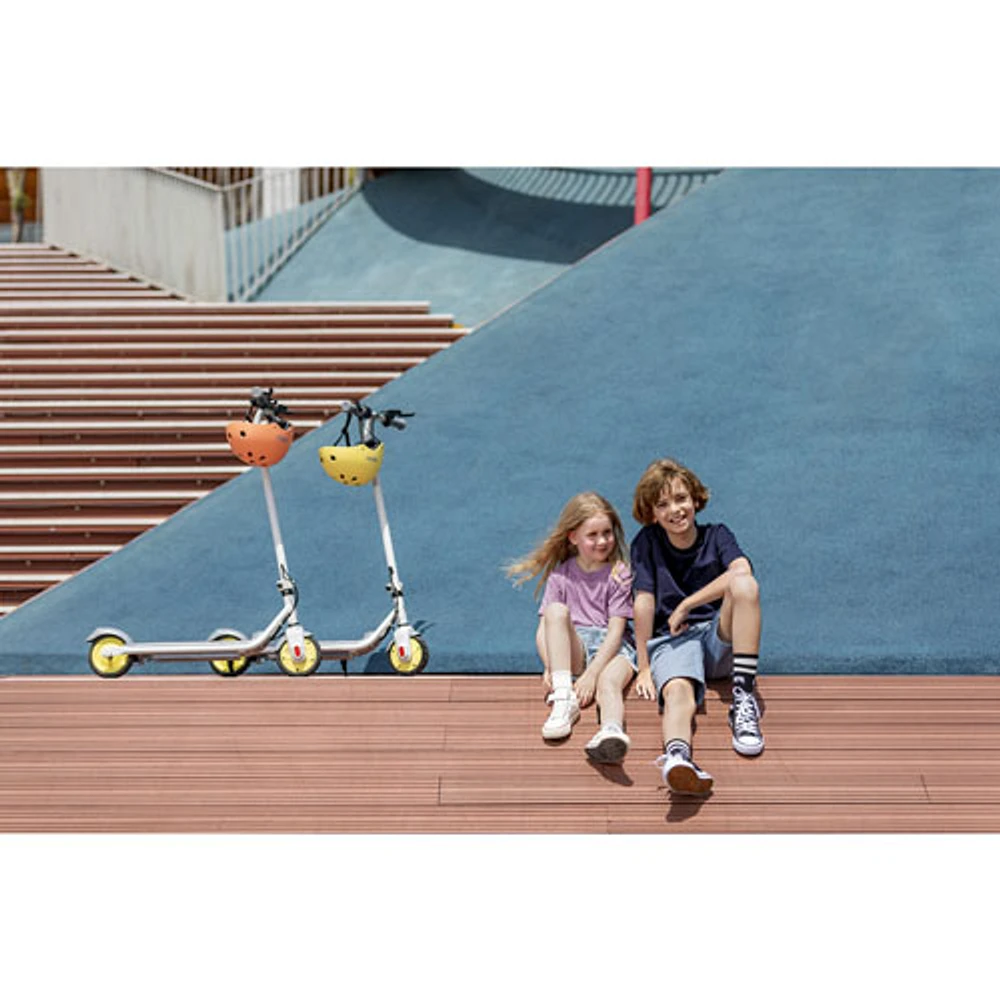 Remis à neuf (très bon état) - Trottinette électrique pour enfants Ninebot eKickScooter Zing C8 de Segway - Gris