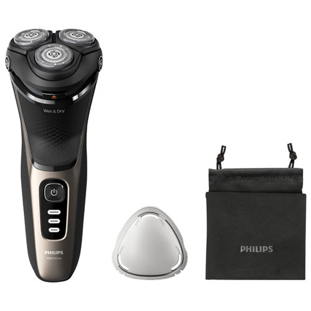 Philips Series 3200 Wet & Dry Electric Shaver (S3242/12) - Ash Gold