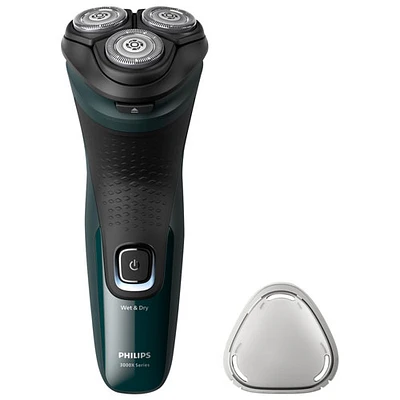 Philips Series 3000X Wet & Dry Electric Shaver (X3002/00) - Green