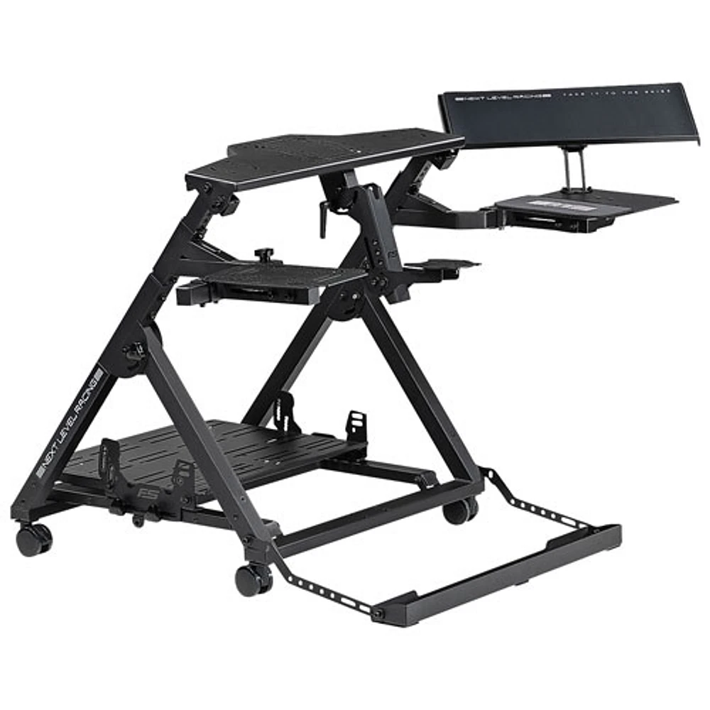 Next Level Racing Flight Stand Pro (Compatible with Flight Seat Pro) - Black