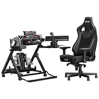 Next Level Racing Flight Stand Pro (Compatible with Flight Seat Pro) - Black