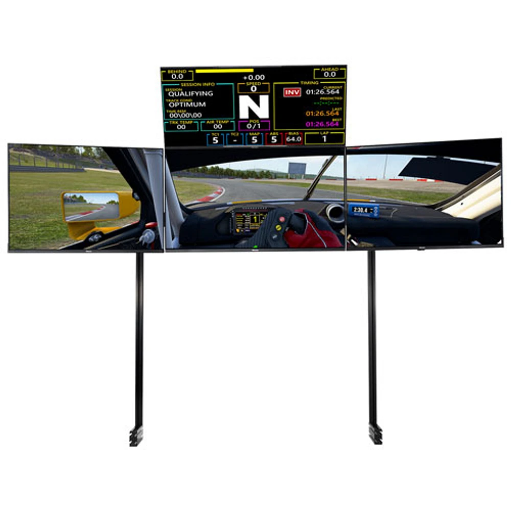 Support autonome pour quatre moniteurs Elite de Next Level Racing