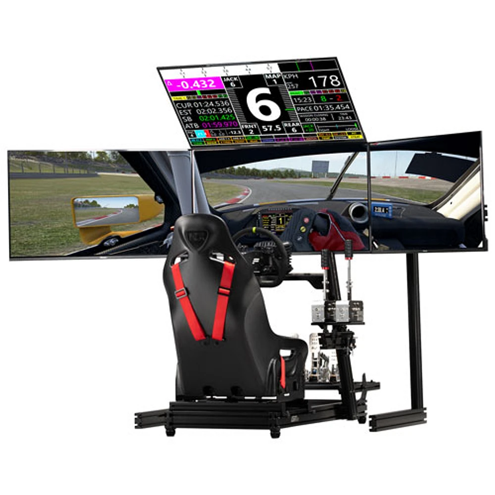 Next Level Racing Elite Freestanding Quad Monitor Stand