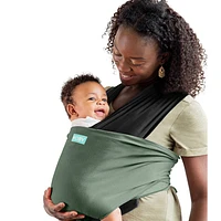 Moby Easy-Wrap Front Wrap Carrier - Olive/Onyx