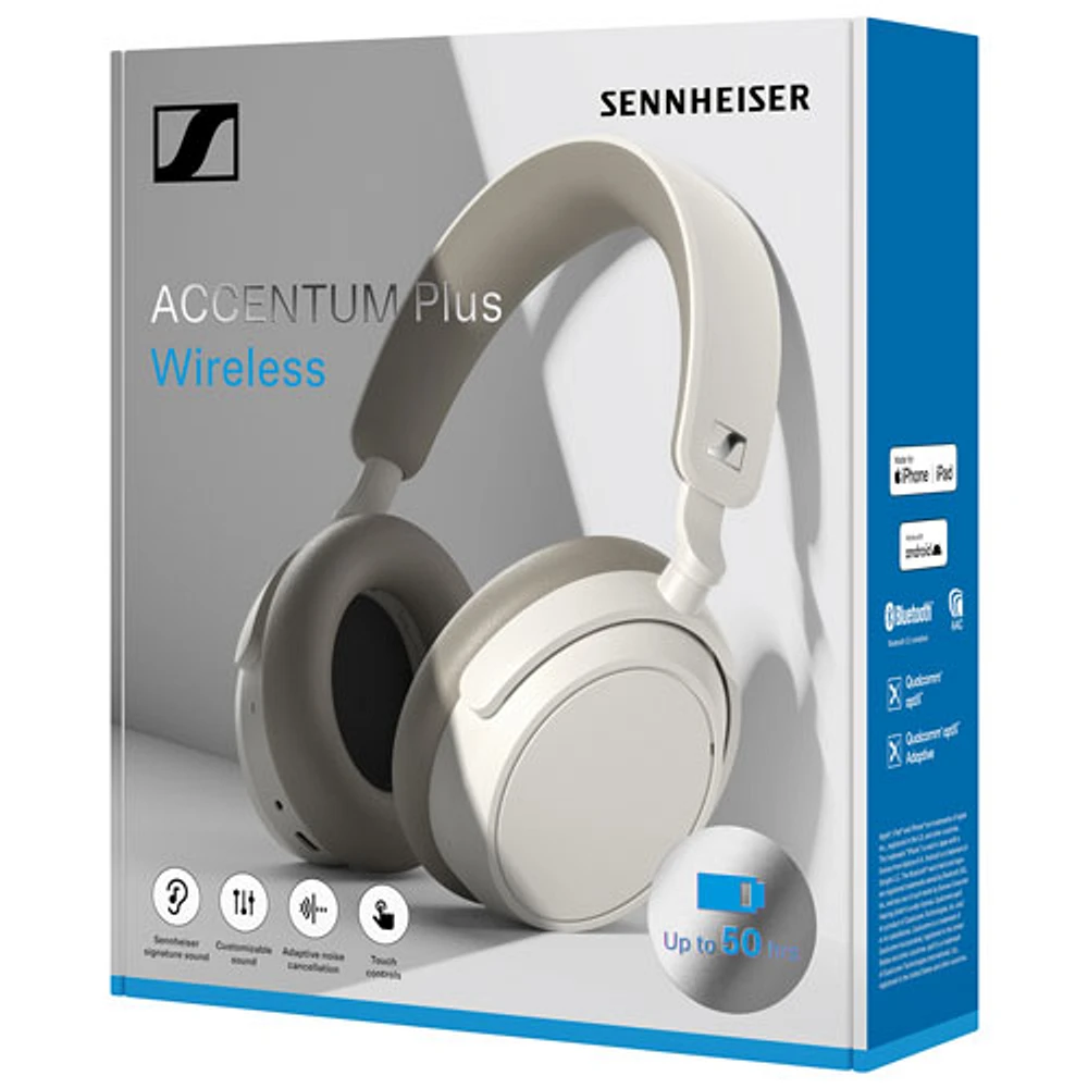 Sennheiser ACCENTUM Plus Over-Ear Noise Cancelling Bluetooth Headphones