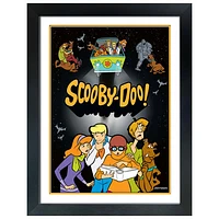 Collage encadré de l'équipe Scooby-Doo Brainiac de Frameworth (34 x 26 po)