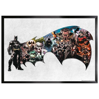 Frameworth Batman Cape Framed Collage (34x26")