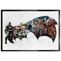 Frameworth Batman Cape Framed Collage (34x26")