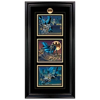 Impression encadrée de Batman Triple Action de Frameworth (19 x 37 po)