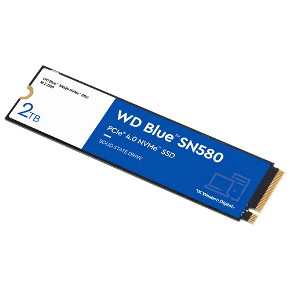 WD Blue SN580 2TB NVMe PCI-e Internal Solid State Drive