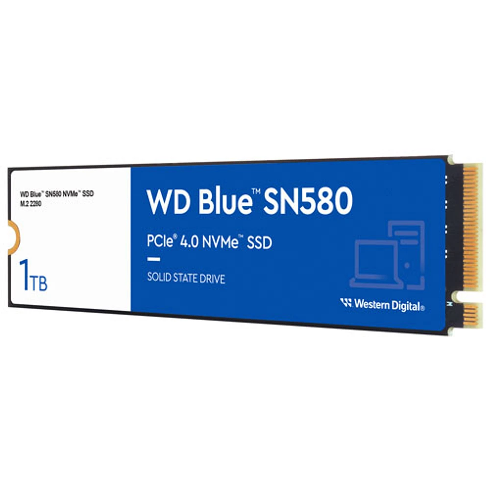 WD Blue SN580 1TB NVMe PCI-e Internal Solid State Drive