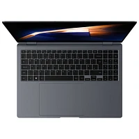 Portable 2-en-1 à écran tactile de 16 po Galaxy Book4 Pro 360 de Samsung - Gris (Core Ultra 7 EVO d'Intel/SSD 512 Go/RAM 16 Go)