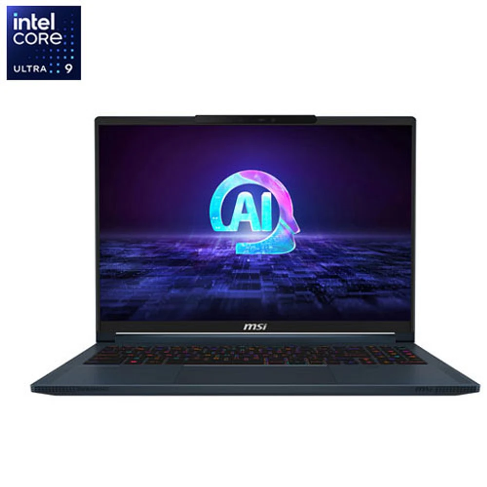 MSI Stealth 16 AI Studio 16" Gaming Laptop - Star Blue(Intel Core Ultra9-185H /1TB SSD/32GB RAM/GeForce RTX 4060)