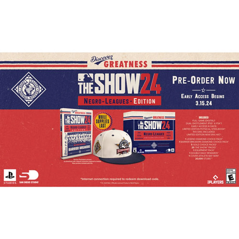 MLB The Show 24: Édition Negro Leagues (PS5)