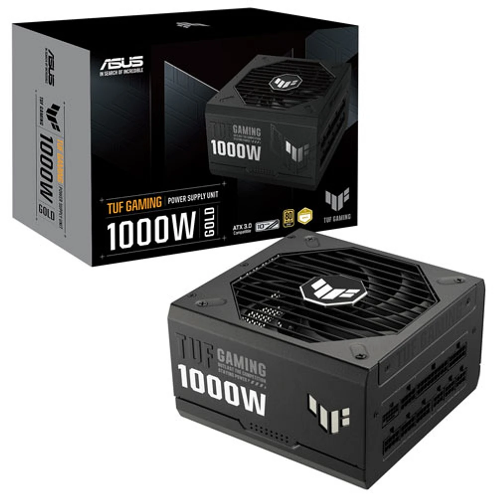 Bloc d'alimentation modulaire de 1000 W TUF Gaming Gold d'ASUS