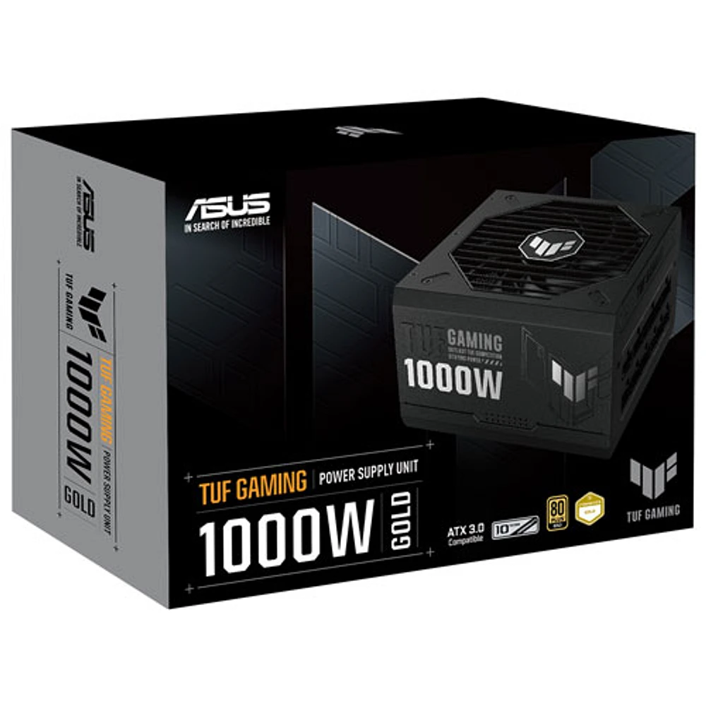 Bloc d'alimentation modulaire de 1000 W TUF Gaming Gold d'ASUS