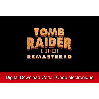 Tomb Raider 1-3 Remastered (Switch) - Téléchargement numérique