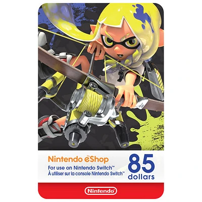 Nintendo eShop $85 Gift Card - Digital Download