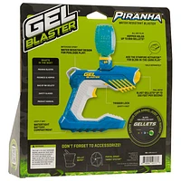 Pistolet à billes de gel Piranha de Gel Blaster - Bleu/Blanc