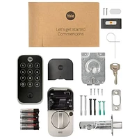 Yale Assure Lock 2 Key Touchscreen Wi-Fi Smart Lock with Biometric Keypad - Nickel