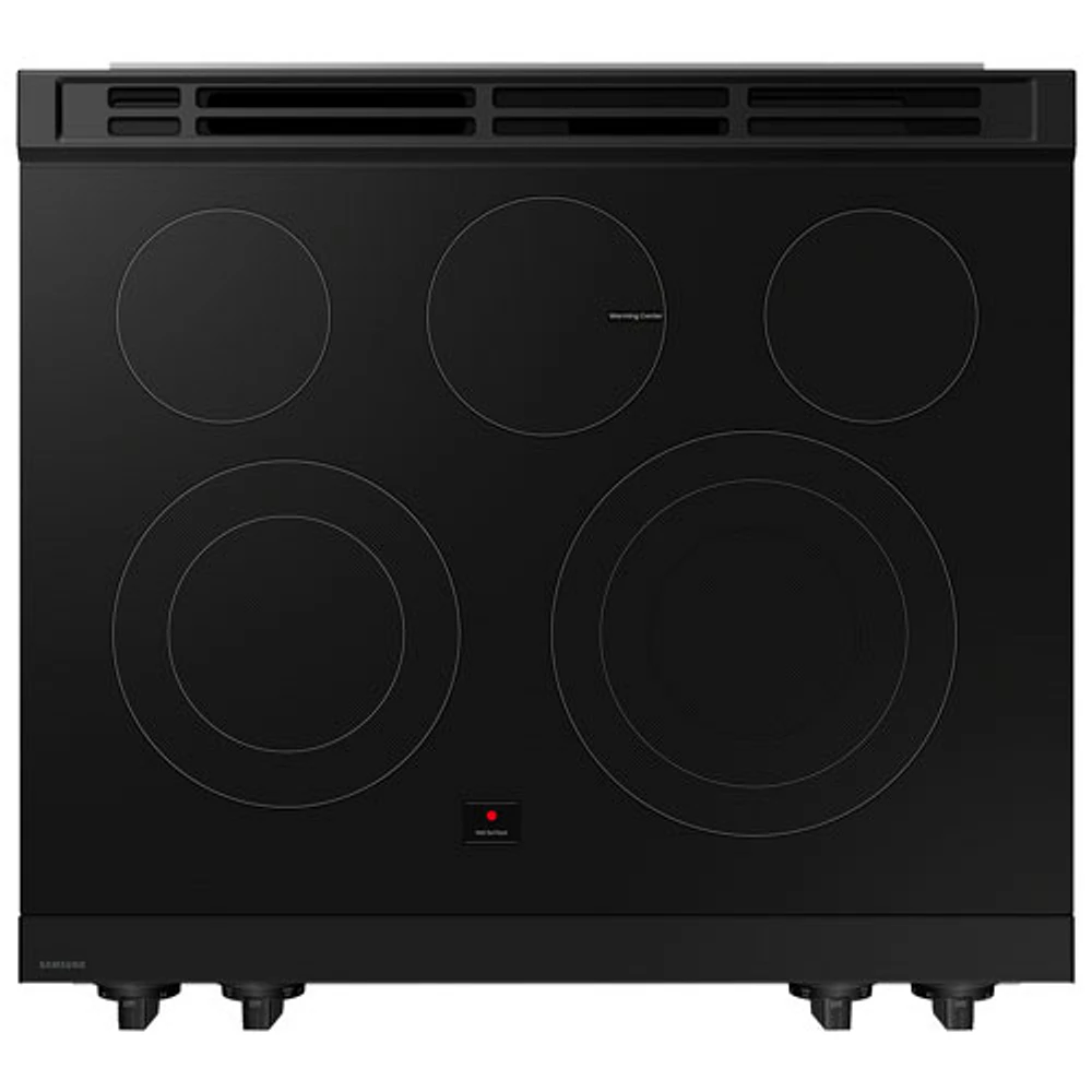 Samsung 30" 6.3 Cu. Ft. Fan Convection 5-Element Slide-In Electric Range (NSE6DG8310SRAC) - Stainless - Only at Best Buy