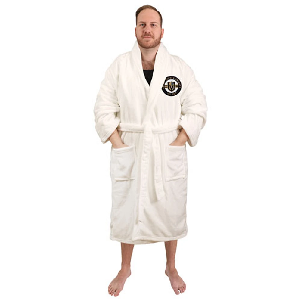 NHL Bath Robe - White - Vegas Golden Knights