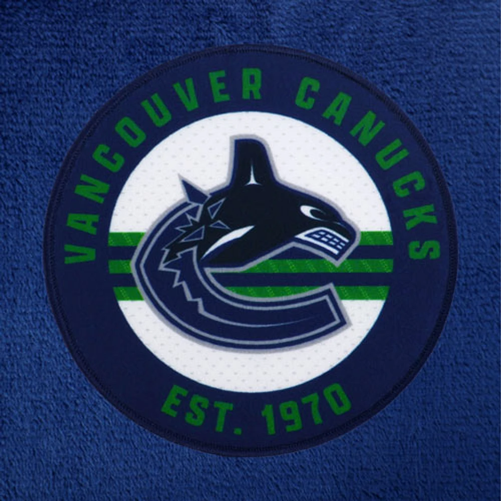 NHL Bath Robe - Blue - Vancouver Canucks