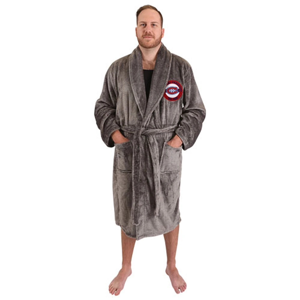 NHL Bath Robe - Grey - Montreal Canadiens