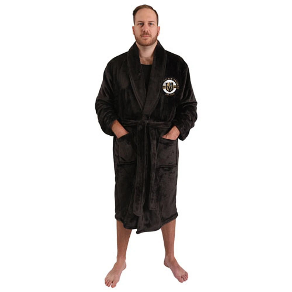 NHL Bath Robe - Black - Vegas Golden Knights