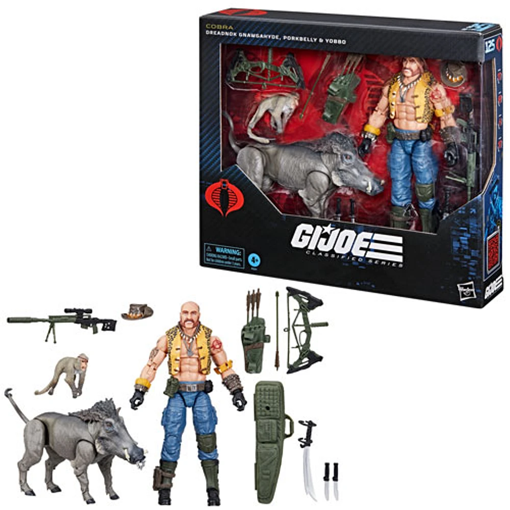 G.I. Joe Classified Series - Dreadnok Gnawgahyde with Porkbelly & Yobbo