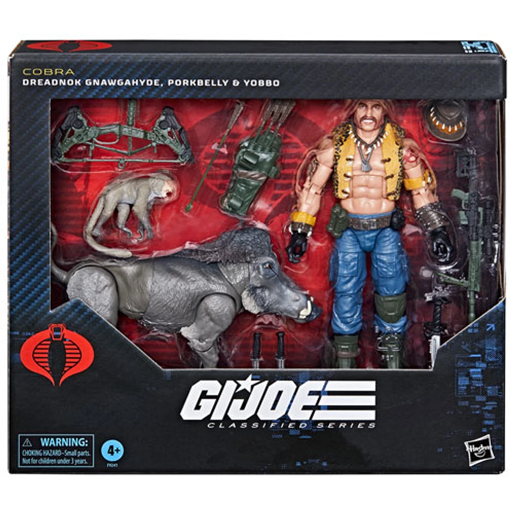 G.I. Joe Classified Series - Dreadnok Gnawgahyde with Porkbelly & Yobbo