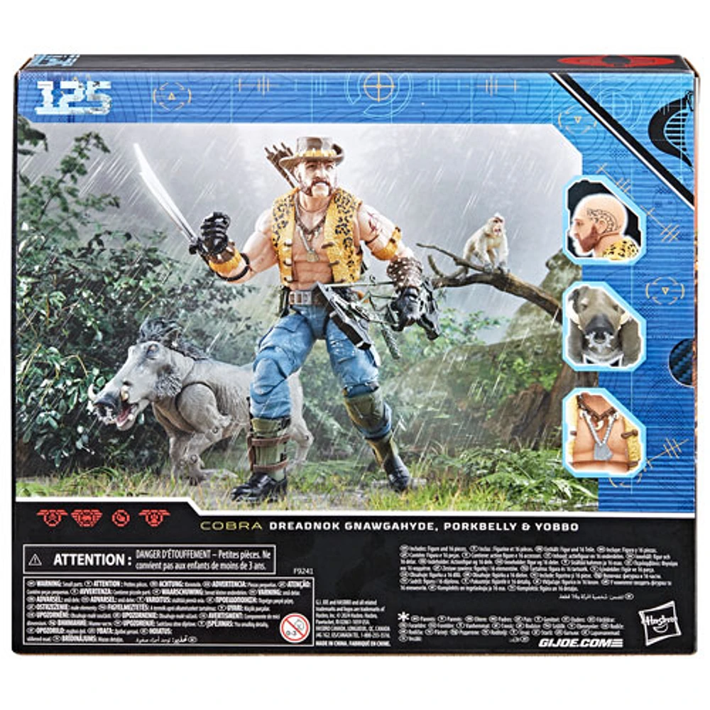 G.I. Joe Classified Series - Dreadnok Gnawgahyde with Porkbelly & Yobbo