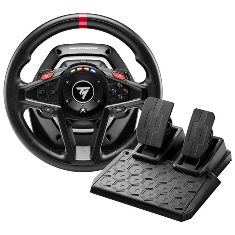 Thrustmaster T128 SimTask Racing Wheel & Magnetic Pedal Set for Xbox/PC