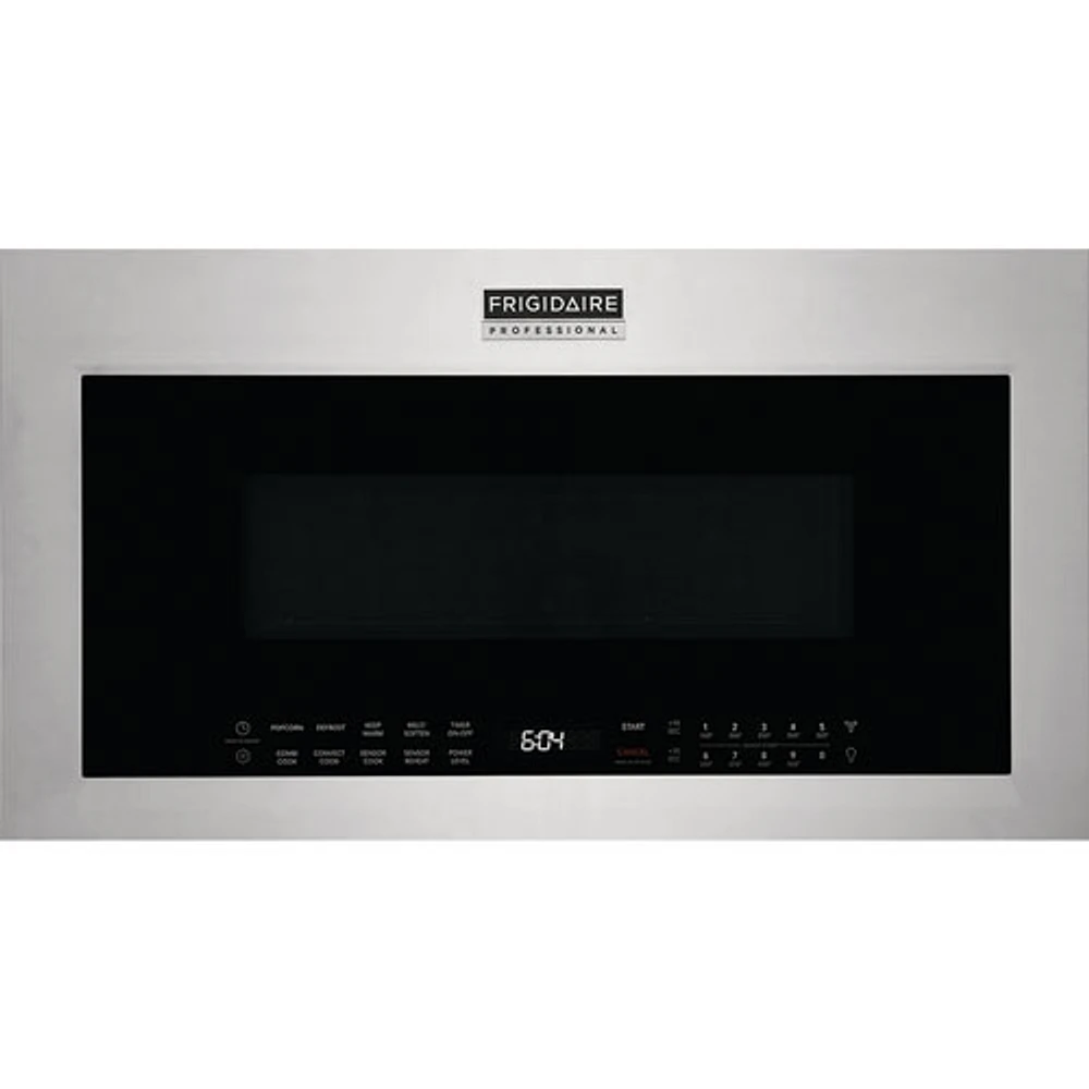 Open Box - Frigidaire Over-The-Range Convection Microwave - 1.9 Cu. Ft. - Stainless Steel - Scratch & Dent