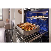 Kitchenaid 30" 6.4 Cu. Ft. Combination True Convection Electric Wall Oven (KOEC530PPS) - Stainless