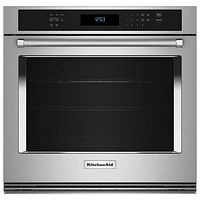 Kitchenaid 30" 5 Cu. Ft. True Convection Electric Wall Oven (KOES530PSS) - Stainless Steel