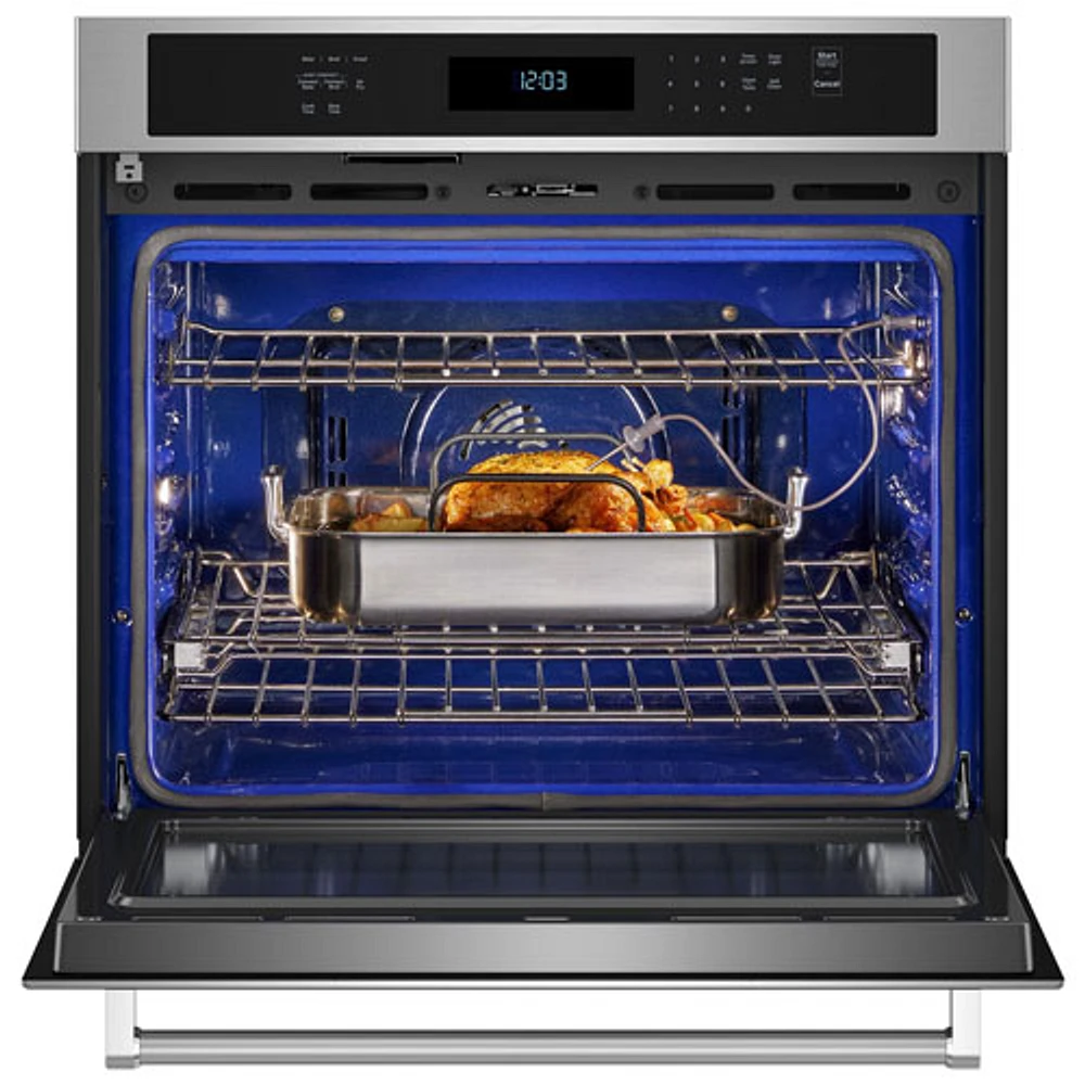 Kitchenaid 30" 5 Cu. Ft. True Convection Electric Wall Oven (KOES530PSS) - Stainless Steel