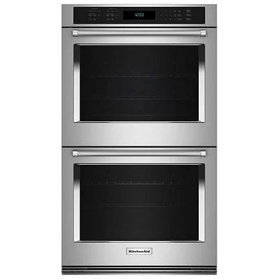 Kitchenaid 30" 10 Cu. Ft. Double True Convection Electric Wall Oven (KOED530PSS) - Stainless Steel