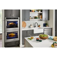 Kitchenaid 30" 10 Cu. Ft. Double True Convection Electric Wall Oven (KOED530PSS) - Stainless Steel