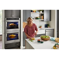 Kitchenaid 30" 10 Cu. Ft. Double True Convection Electric Wall Oven (KOED530PSS) - Stainless Steel