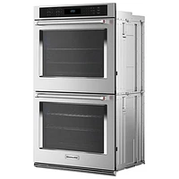 Kitchenaid 30" 10 Cu. Ft. Double True Convection Electric Wall Oven (KOED530PSS) - Stainless Steel