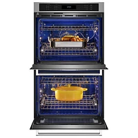 Kitchenaid 30" 10 Cu. Ft. Double True Convection Electric Wall Oven (KOED530PSS) - Stainless Steel