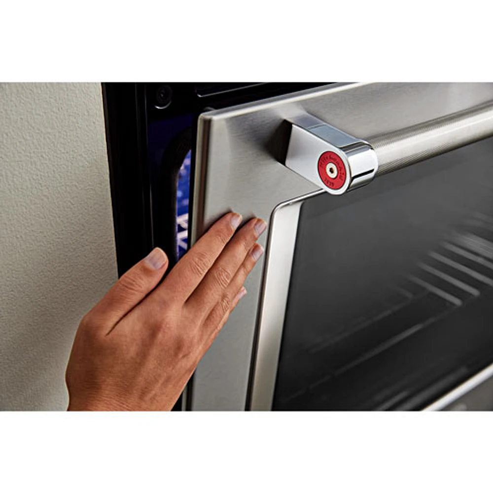 Four mural électrique à convection véritable 5 pi³ 30 po de KitchenAid (KOES530PPS) - Acier inoxydable PrintShield