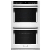 Kitchenaid 27" 10 Cu. Ft. Double True Convection Electric Wall Oven (KOED530PWH) - White