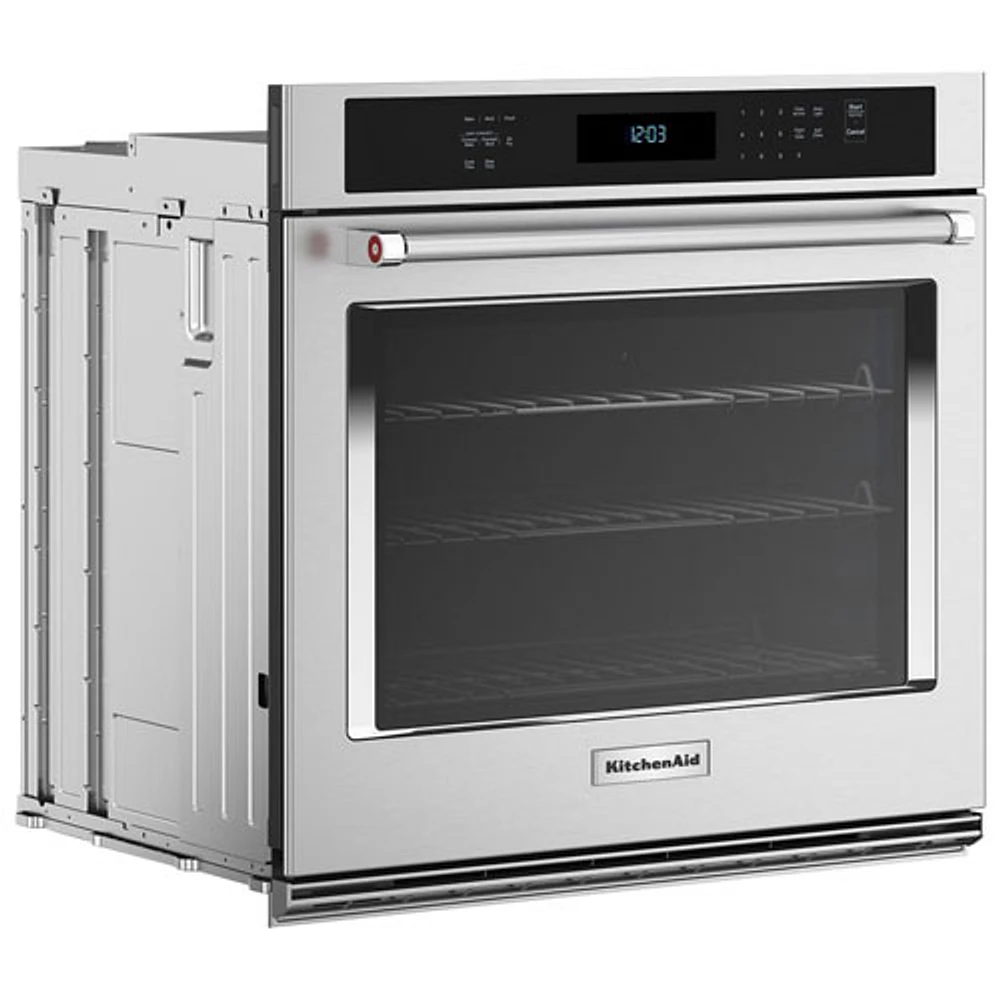 Kitchenaid 27" 4.3 Cu. Ft. True Convection Electric Wall Oven (KOES527PSS) - Stainless Steel