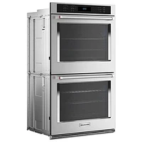 Kitchenaid 27" 8.6 Cu. Ft. Double True Convection Electric Wall Oven (KOED527PSS) - Stainless Steel