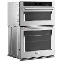 Kitchenaid 27" 5.7 Cu. Ft. Combination True Convection Electric Wall Oven (KOEC527PSS) - Stainless Steel