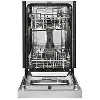 Whirlpool 18" 50dB Built-In Dishwasher with Stainless Steel Tub & Third Rack (WDPS5118PM) - Stainless Steel