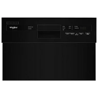 Whirlpool 18" 50dB Built-In Dishwasher with Stainless Steel Tub & Third Rack (WDPS5118PB) - Black